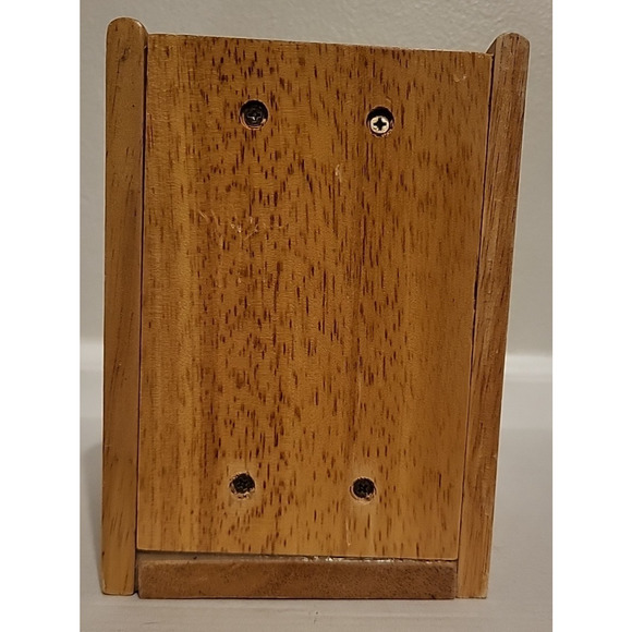 VTG Wooden Desktop Drawer Organizer Storage Container Drawer letters mail bills - Picture 3 of 6